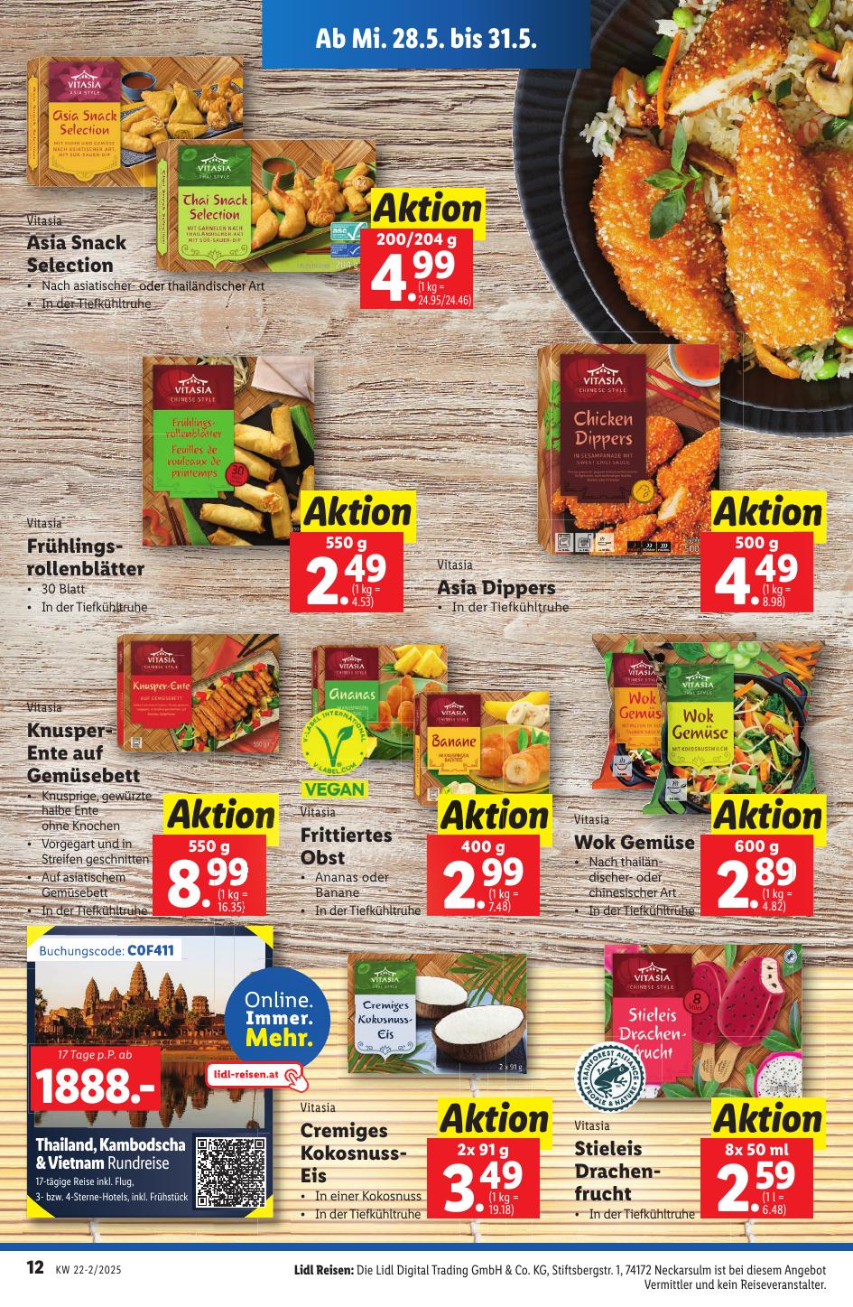 Lidl flyer page