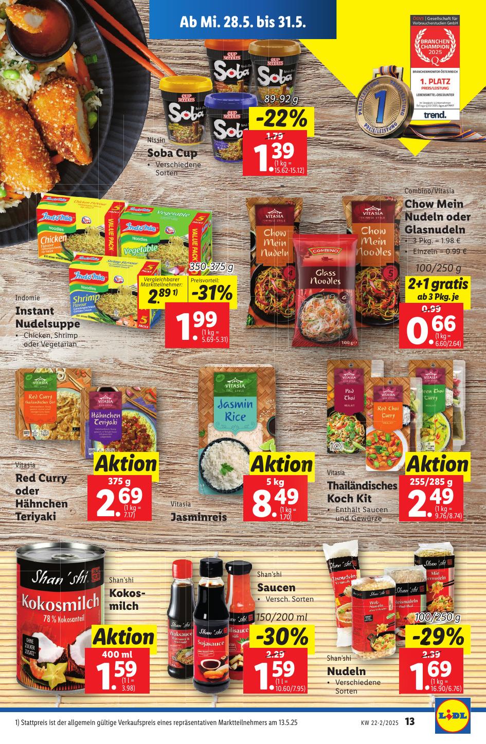 Lidl flyer page