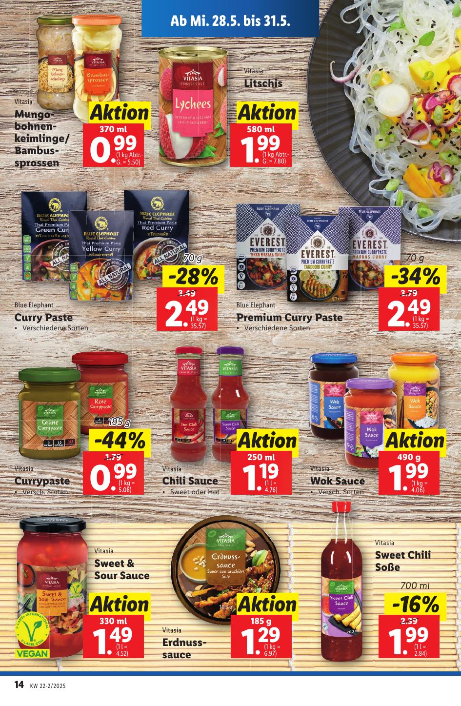 Lidl flyer page