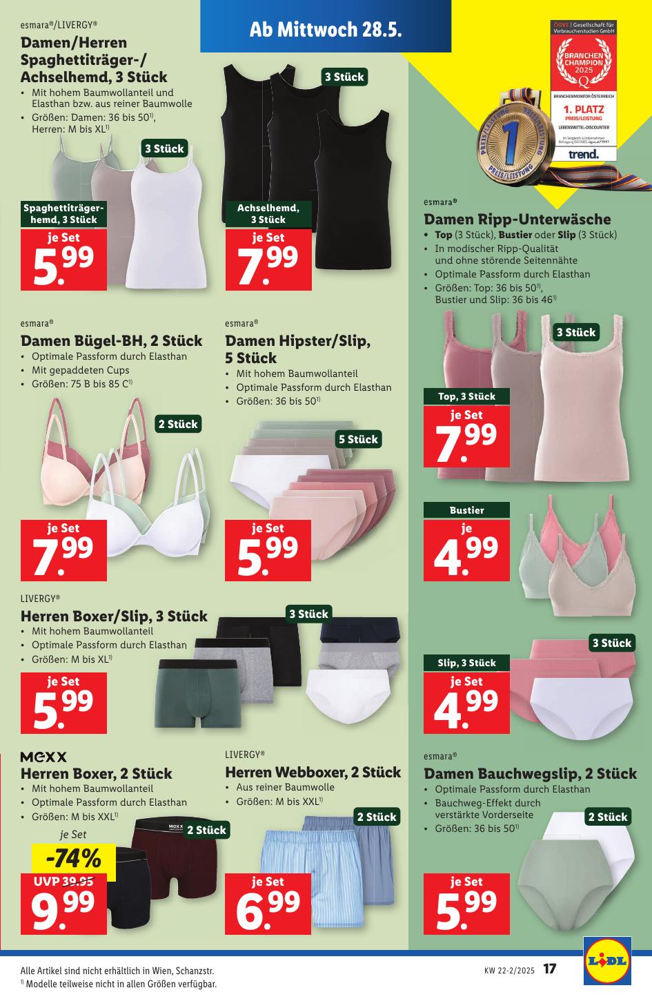 Lidl flyer page