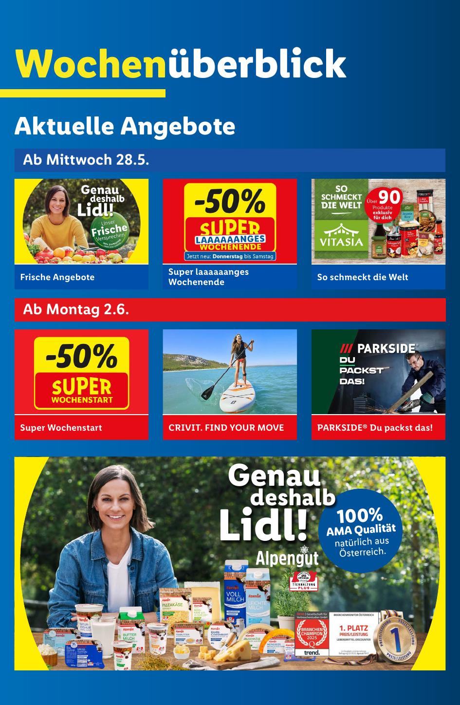 Lidl flyer page