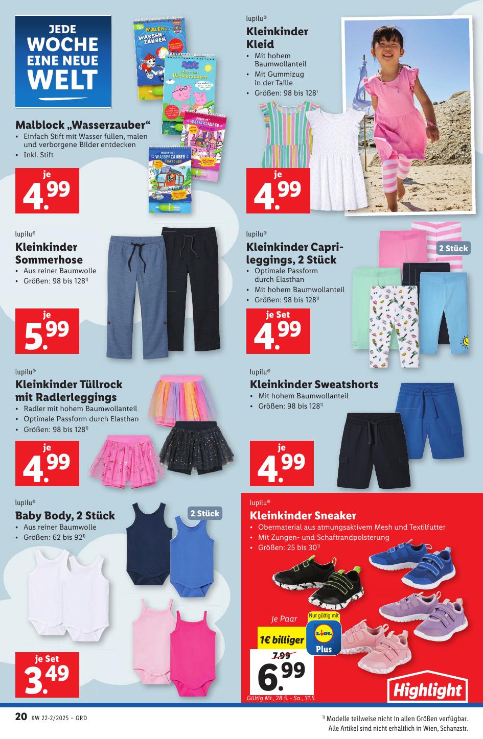 Lidl flyer page