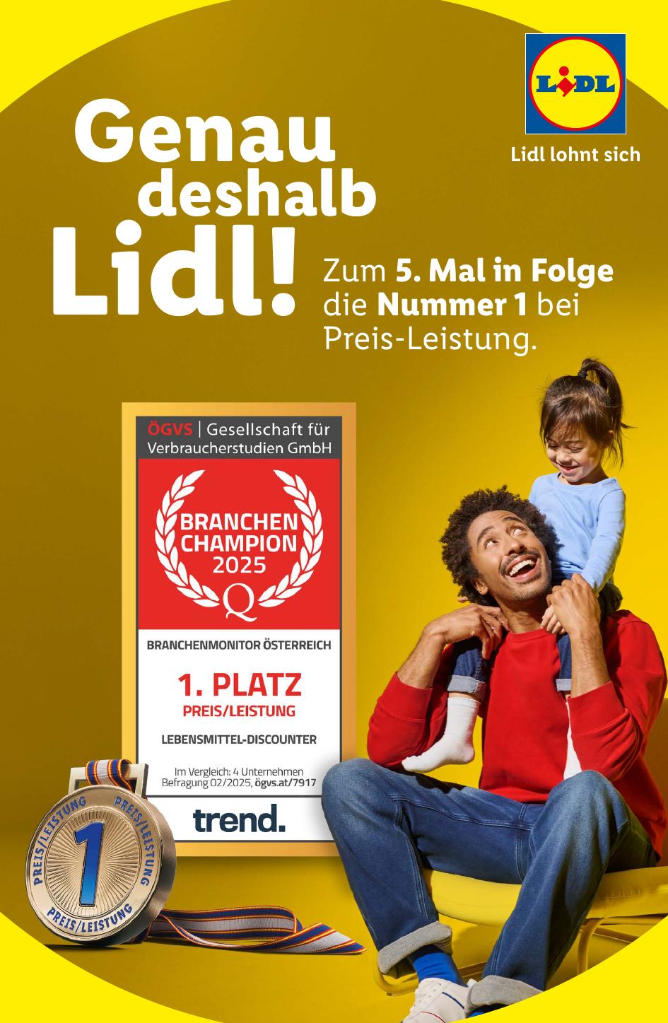 Lidl flyer page