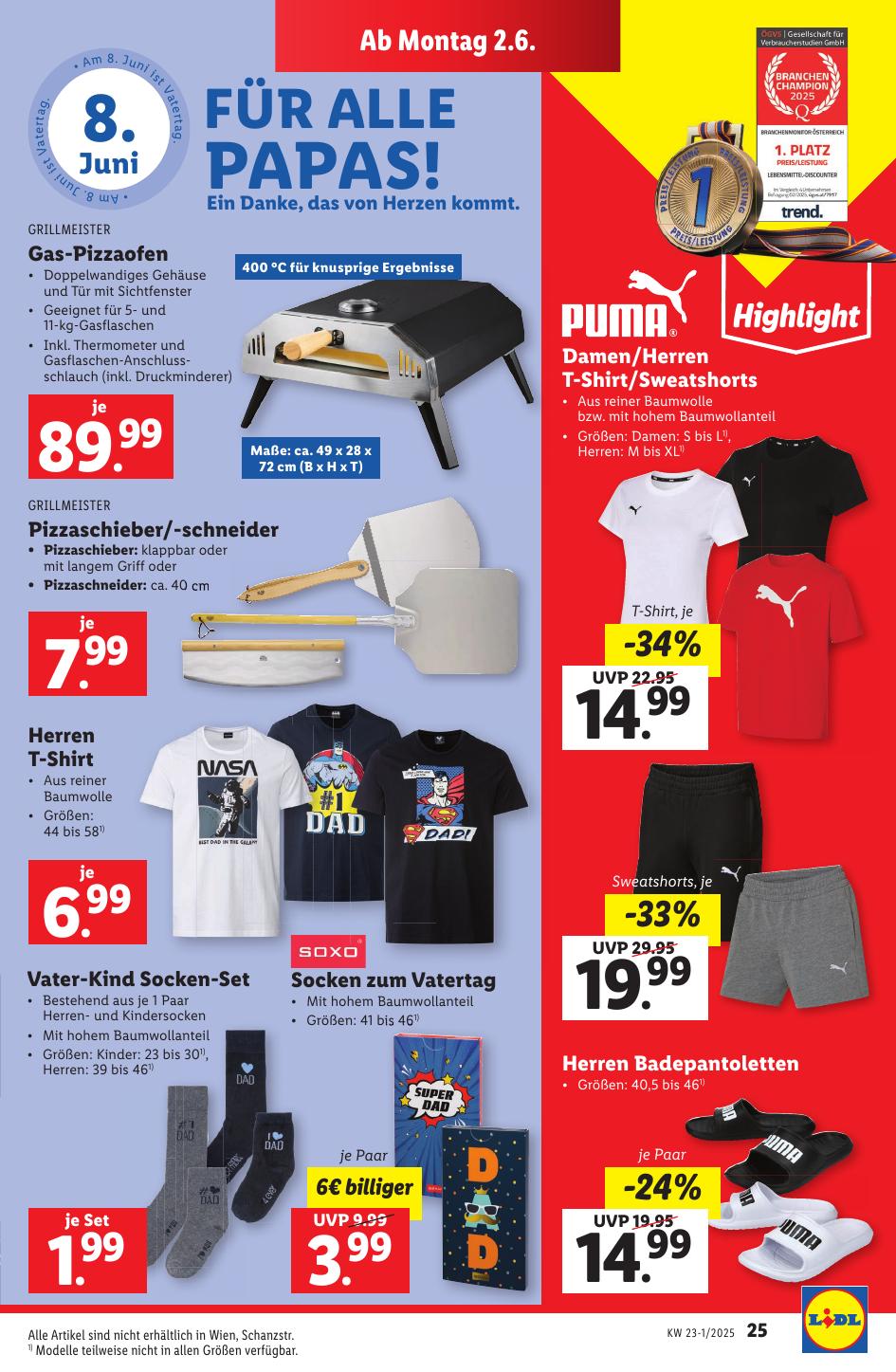 Lidl flyer page
