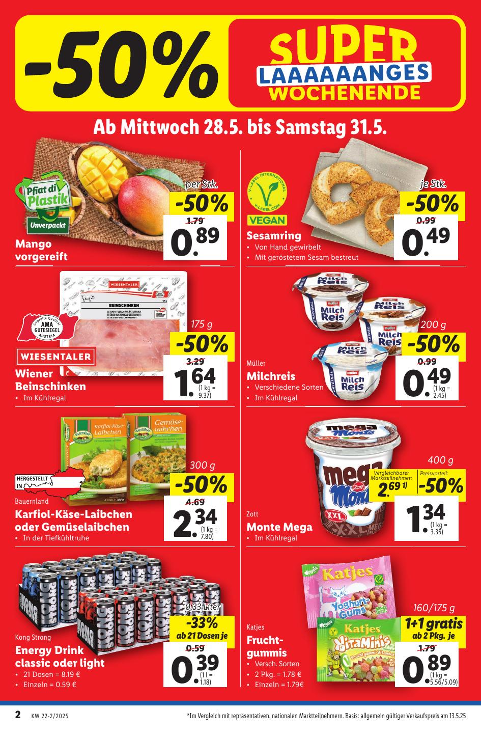 Lidl flyer page