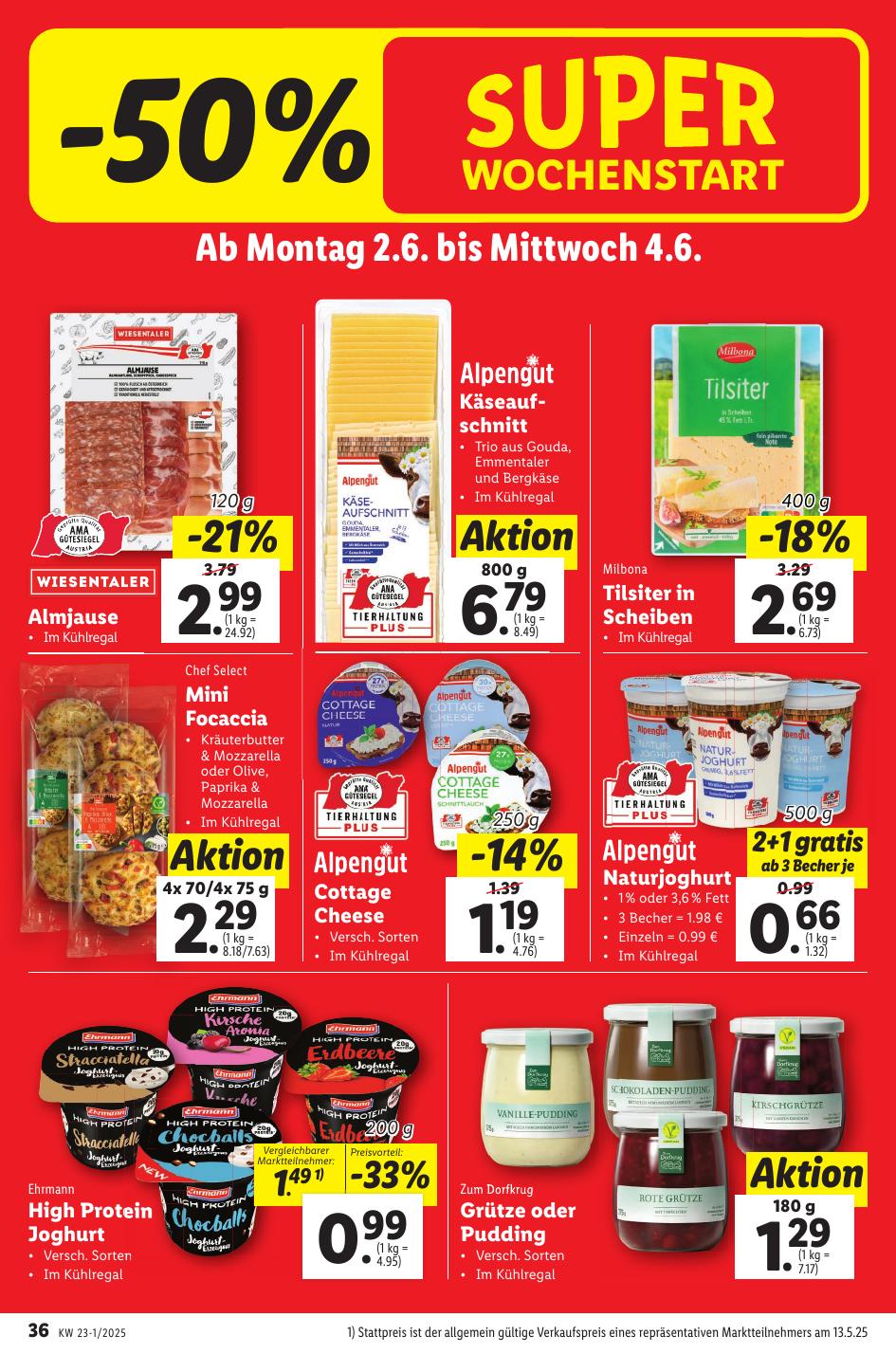 Lidl flyer page