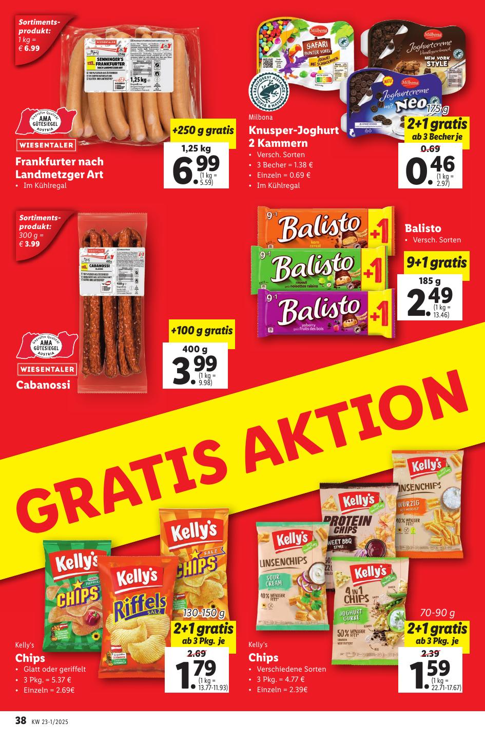 Lidl flyer page
