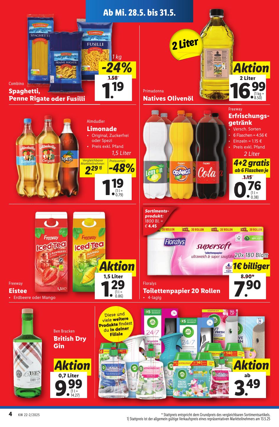Lidl flyer page