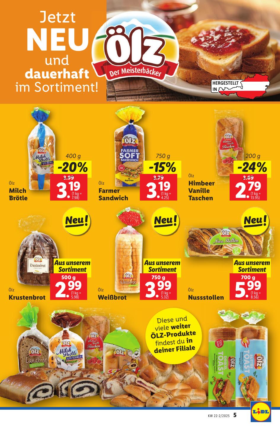 Lidl flyer page