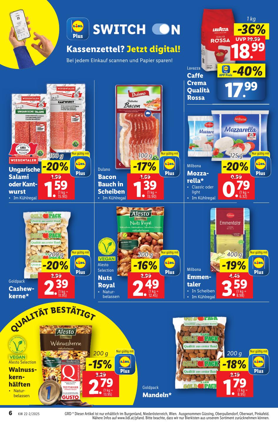 Lidl flyer page