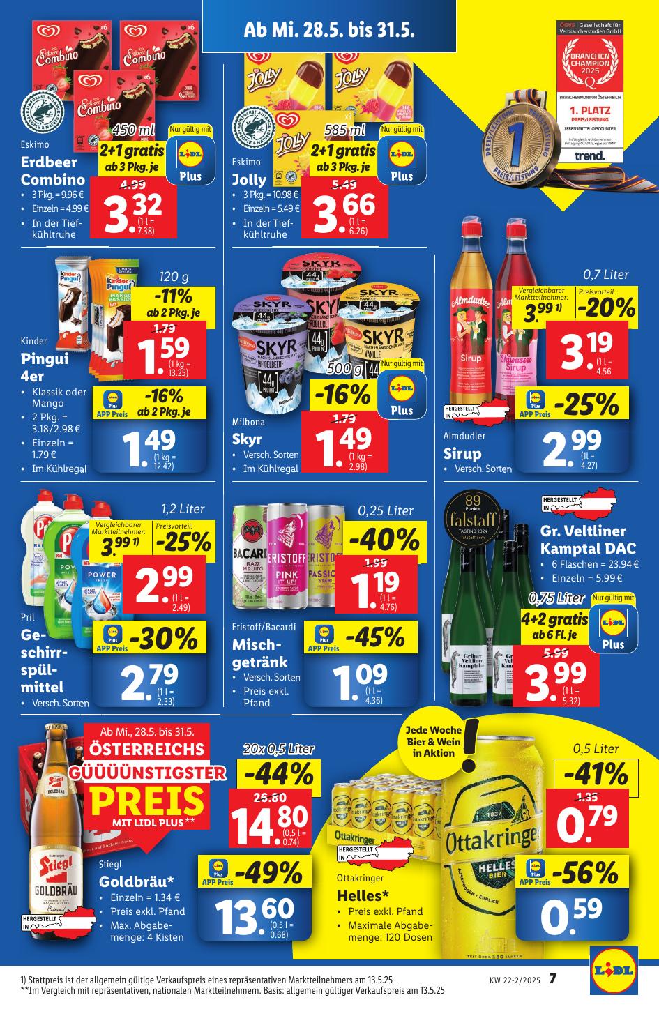 Lidl flyer page