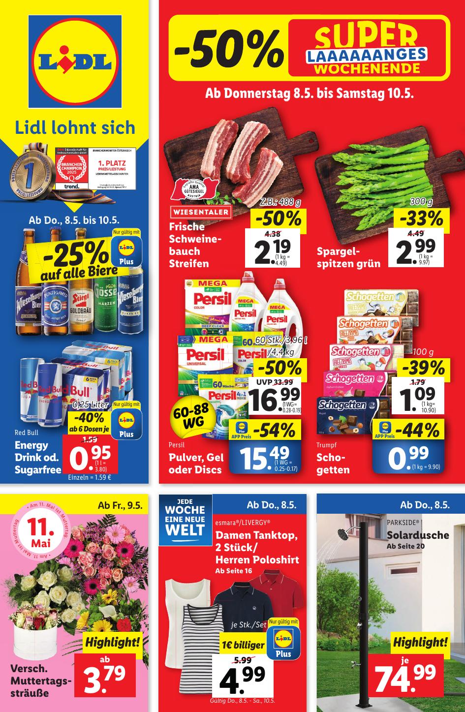 Lidl flyer page