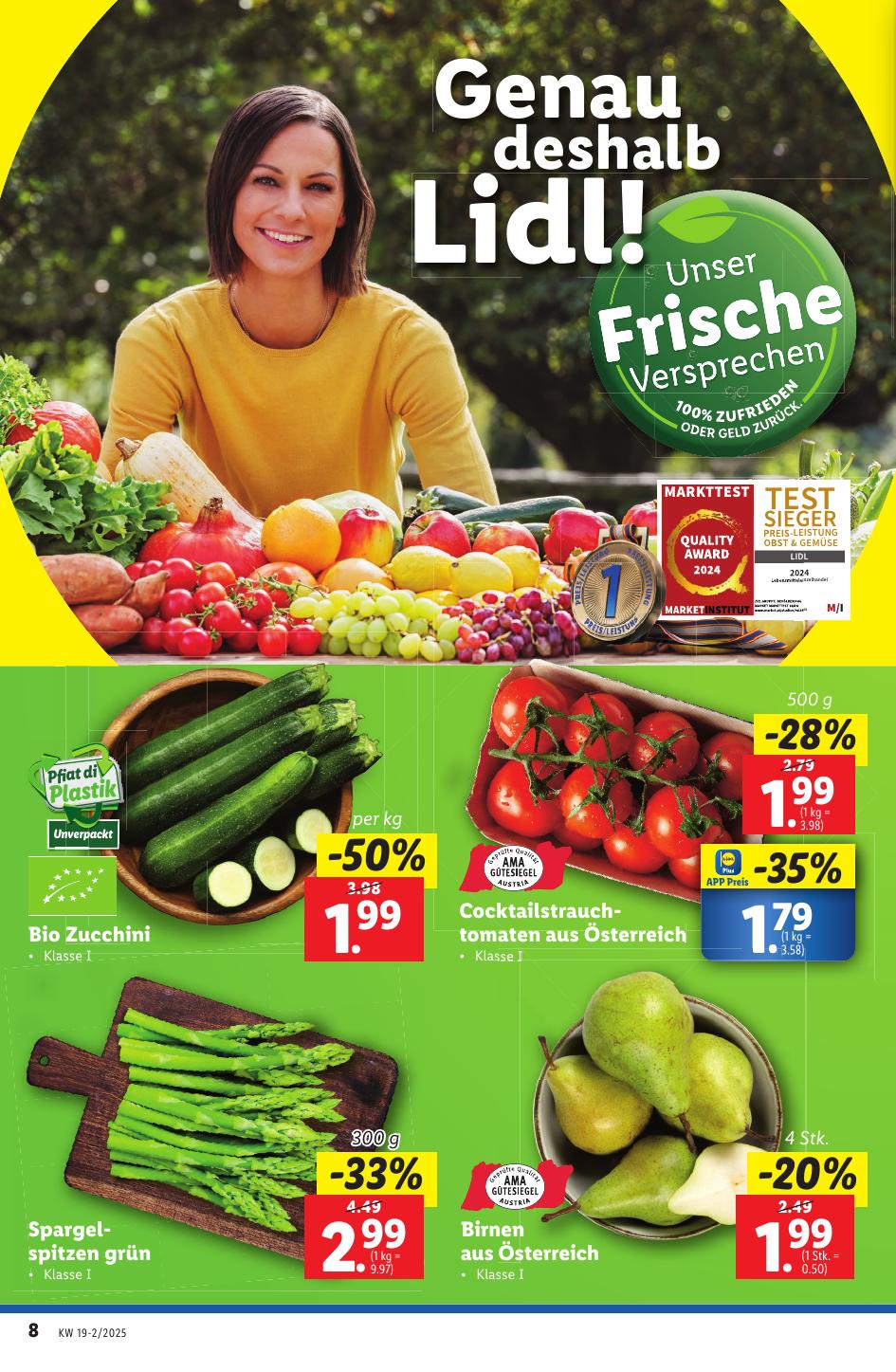 Lidl flyer page