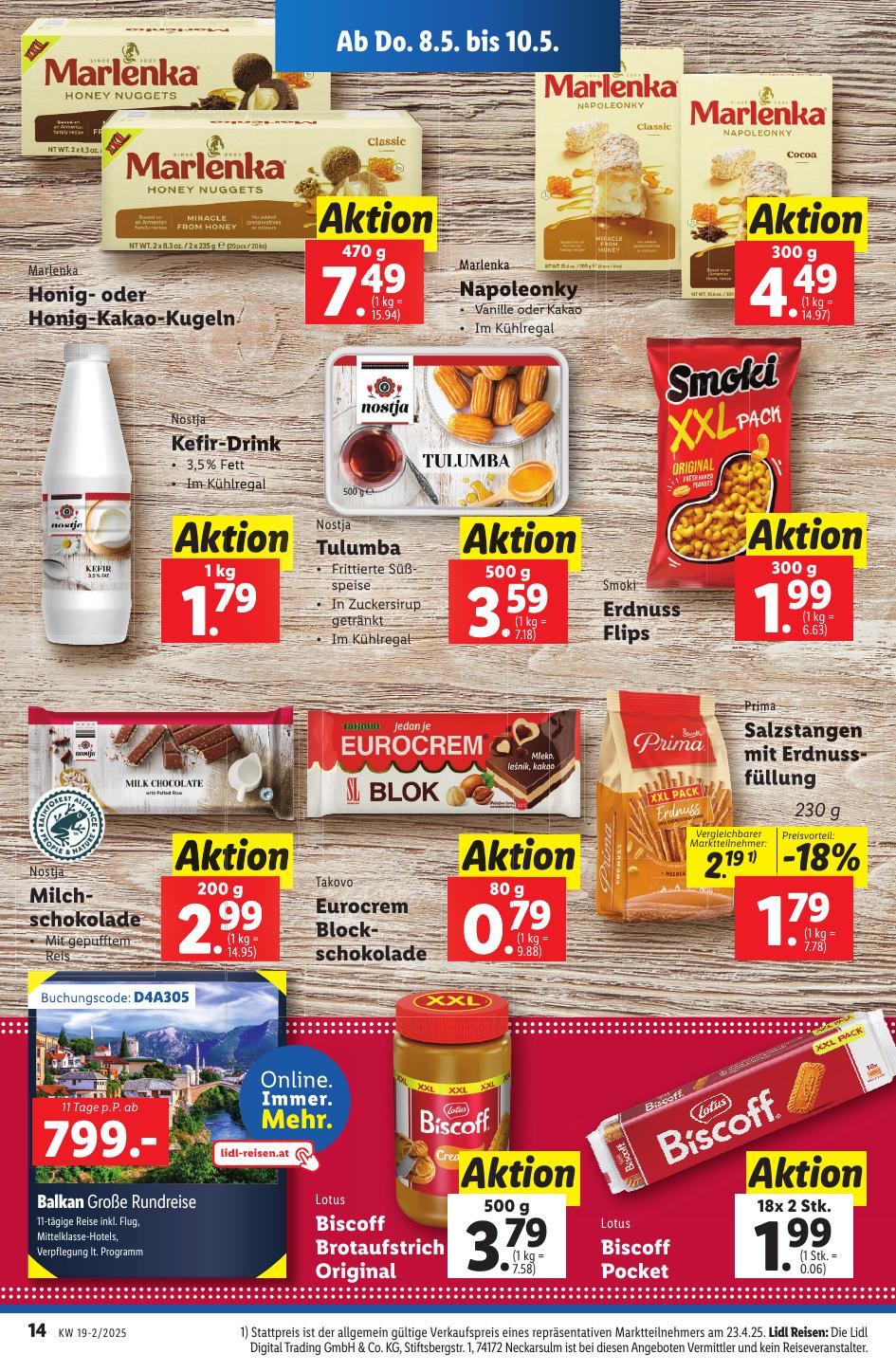 Lidl flyer page