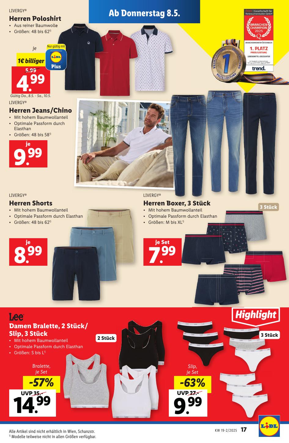 Lidl flyer page