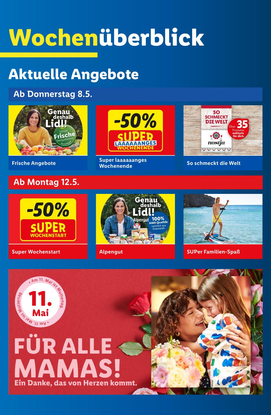 Lidl flyer page