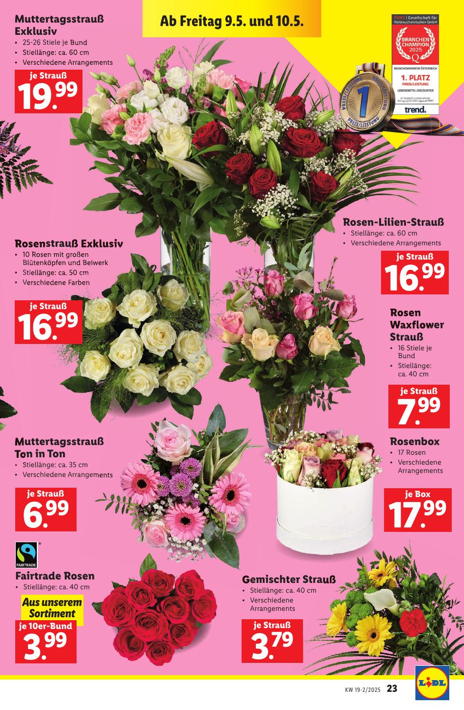 Lidl flyer page