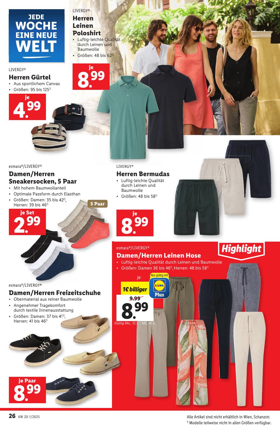 Lidl flyer page