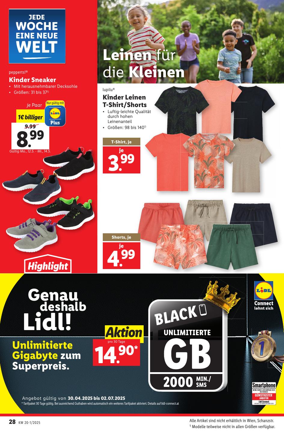 Lidl flyer page
