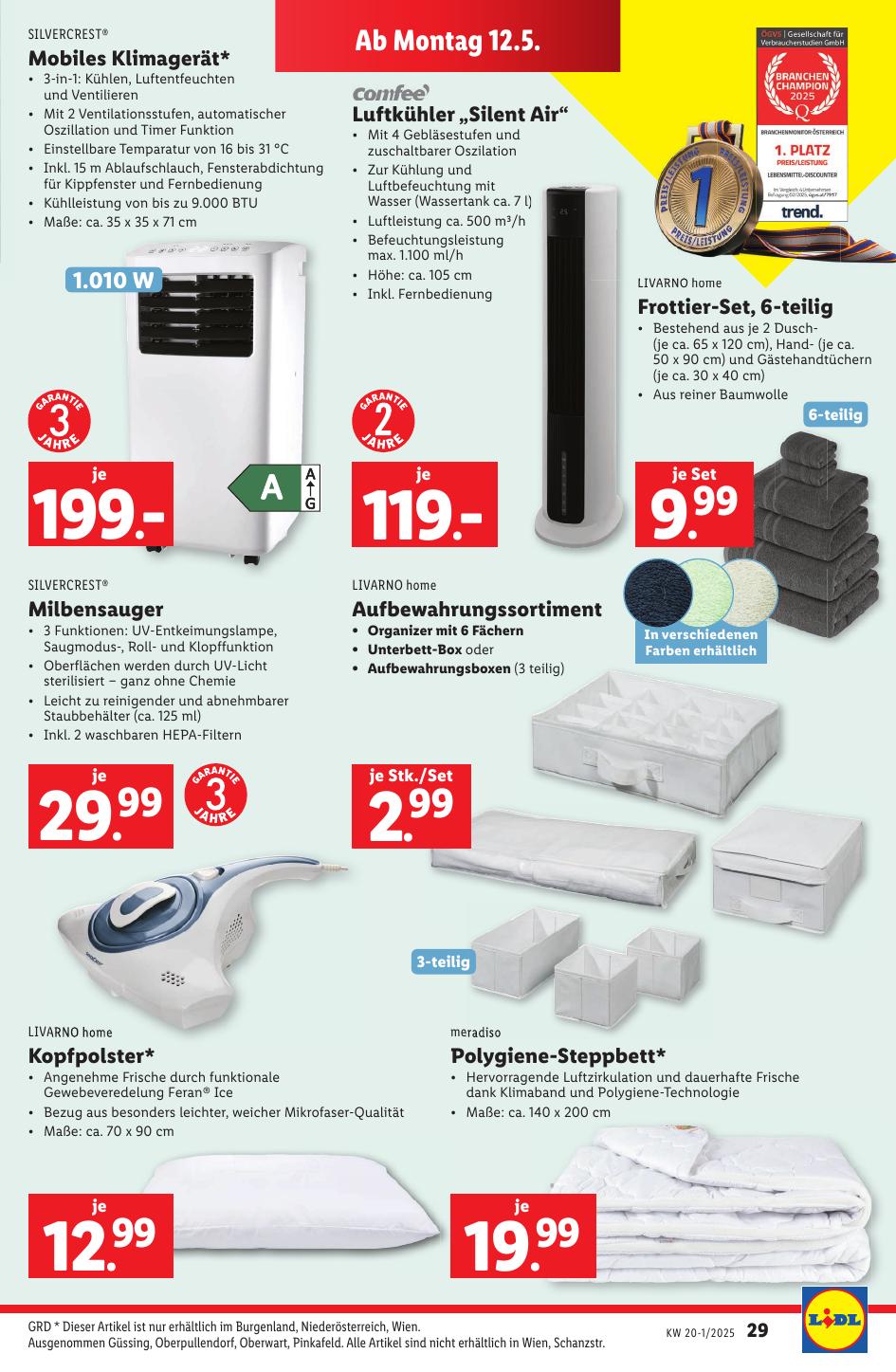 Lidl flyer page