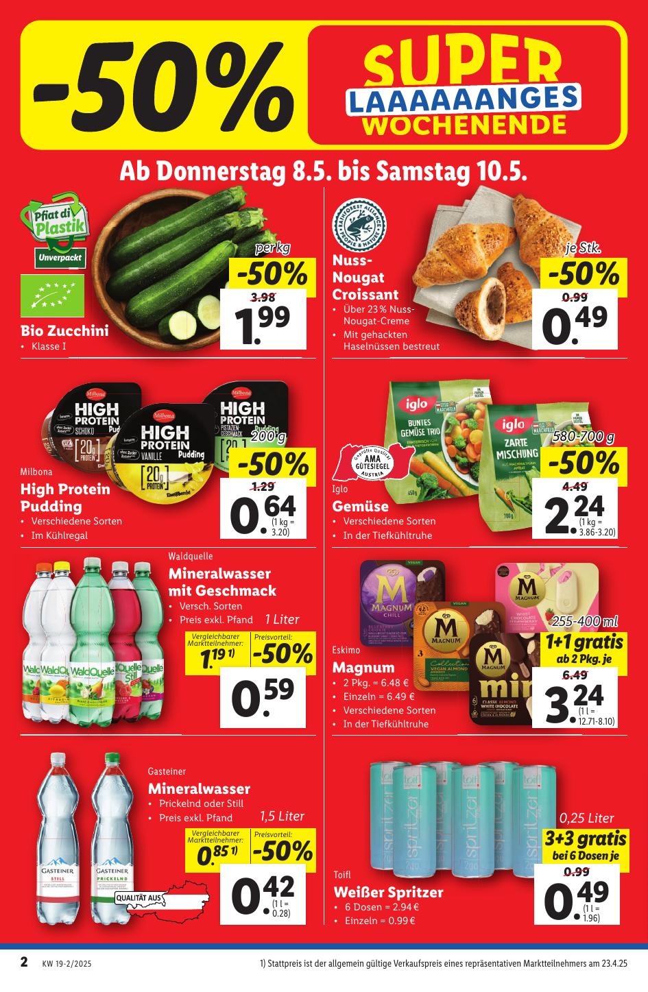 Lidl flyer page
