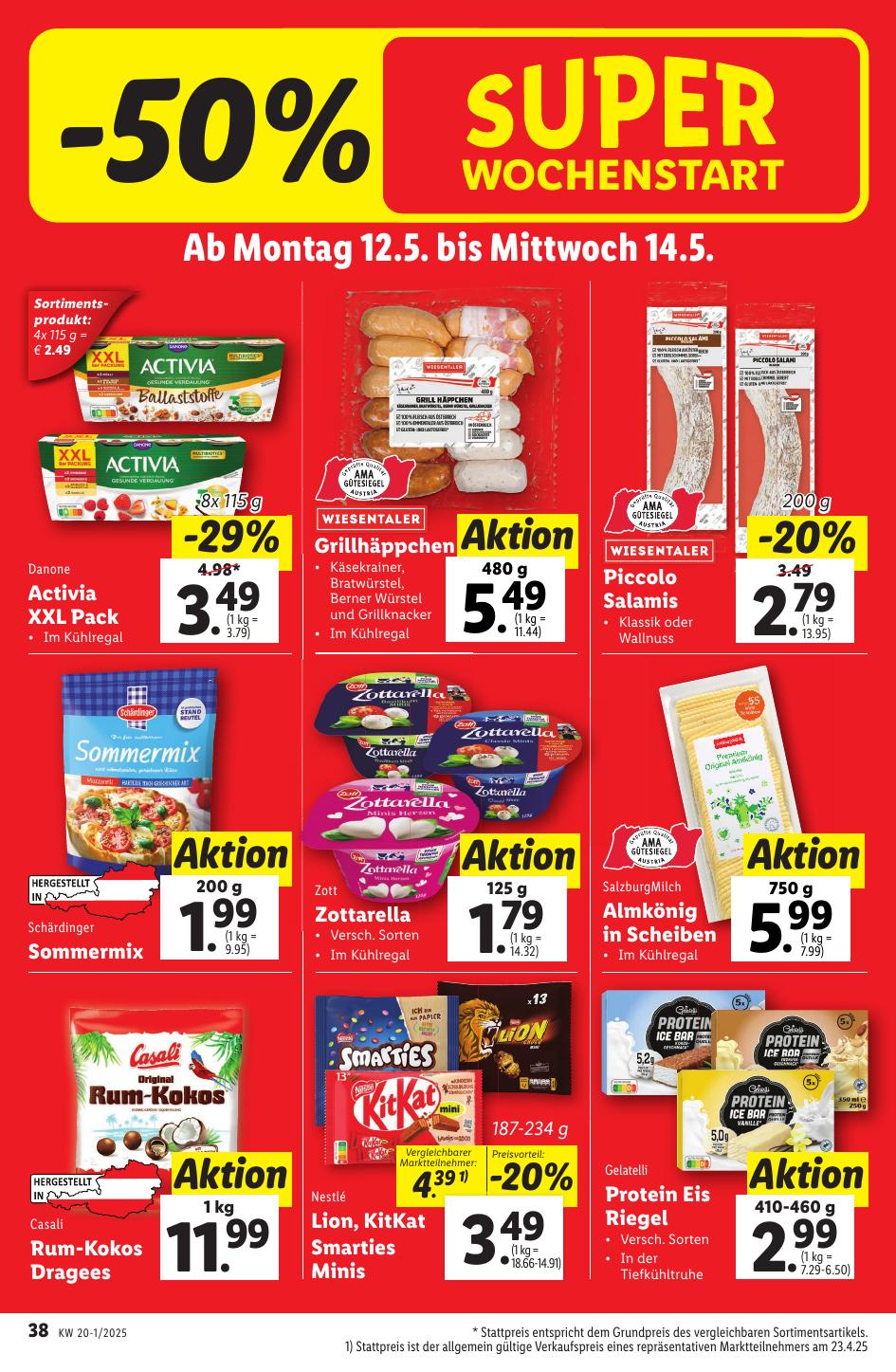 Lidl flyer page