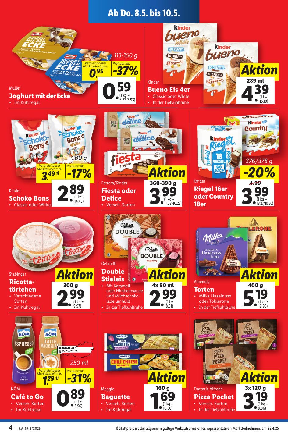 Lidl flyer page