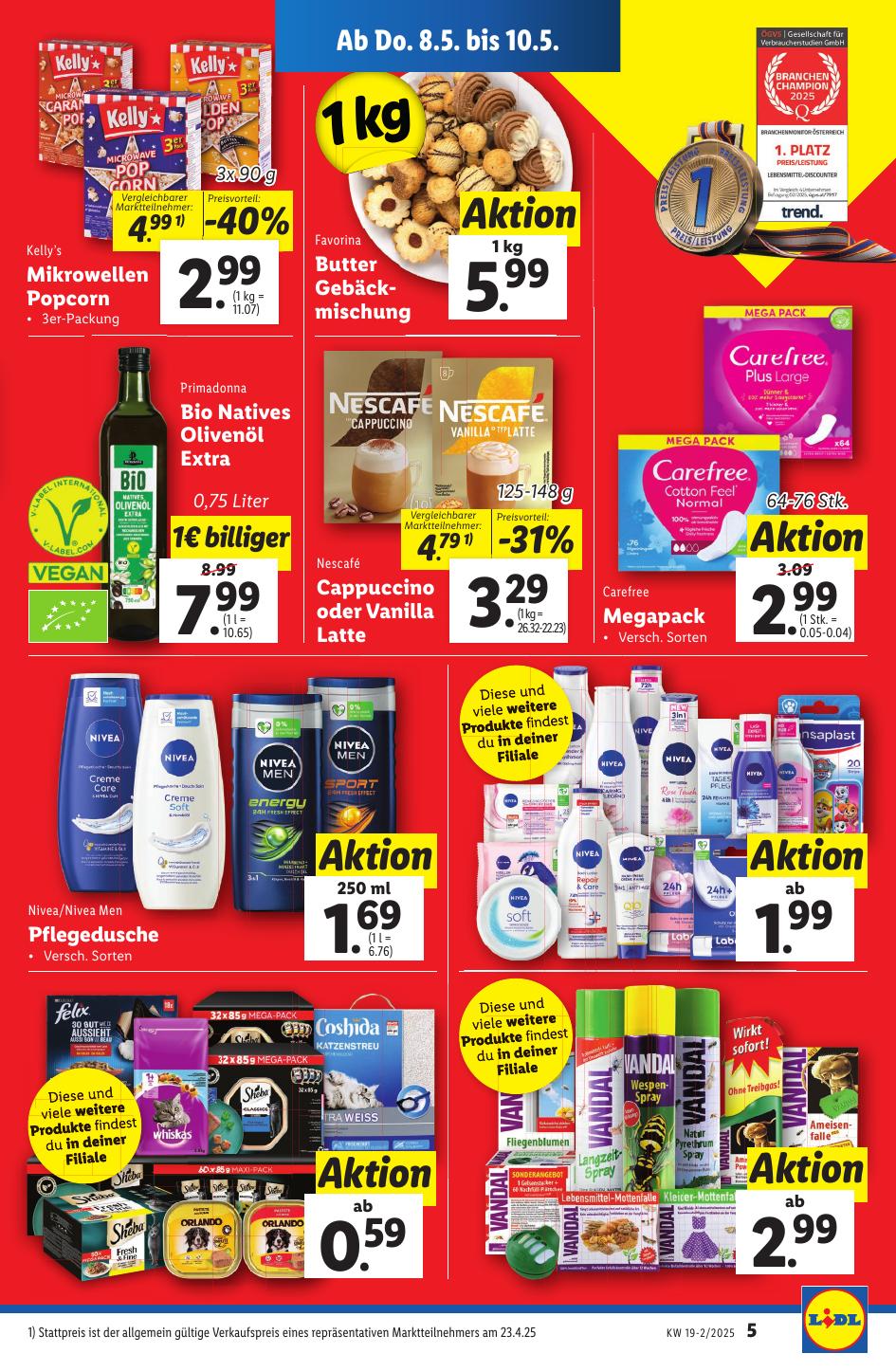 Lidl flyer page