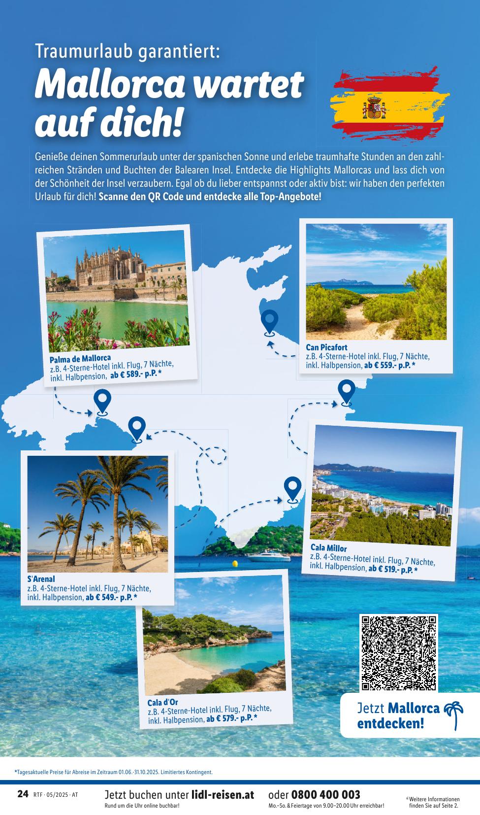 Lidl Reisen flyer page