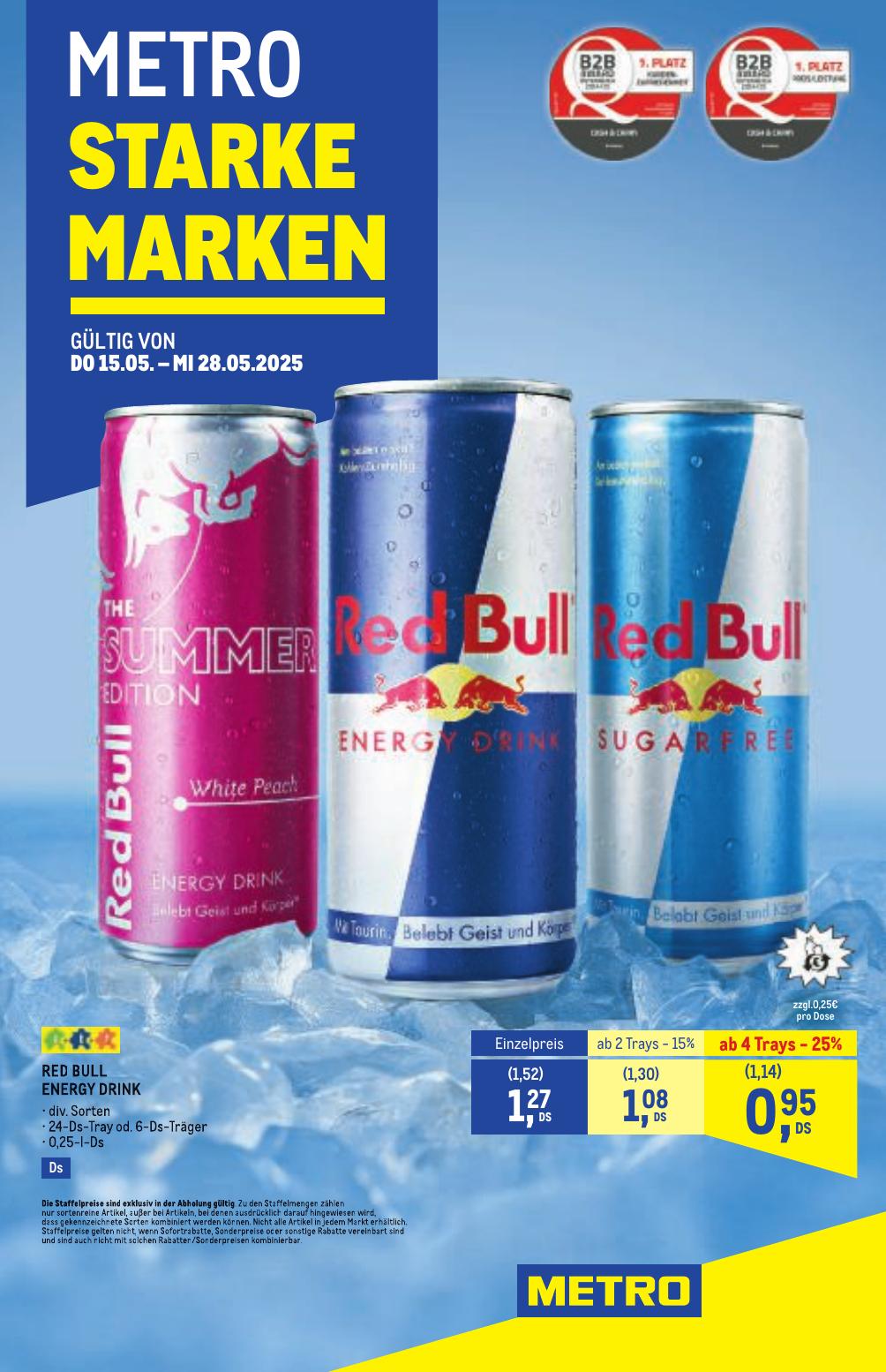 Metro Grosse Marken flyer page