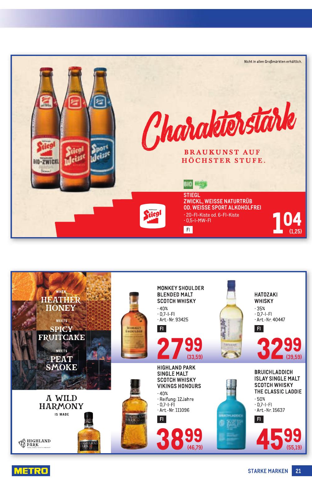 Metro Grosse Marken flyer page