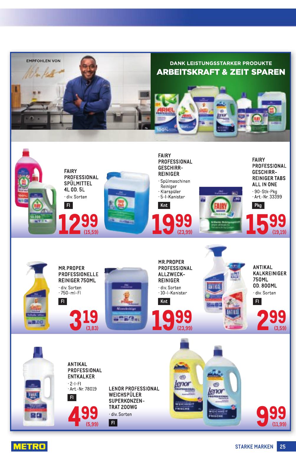 Metro Grosse Marken flyer page
