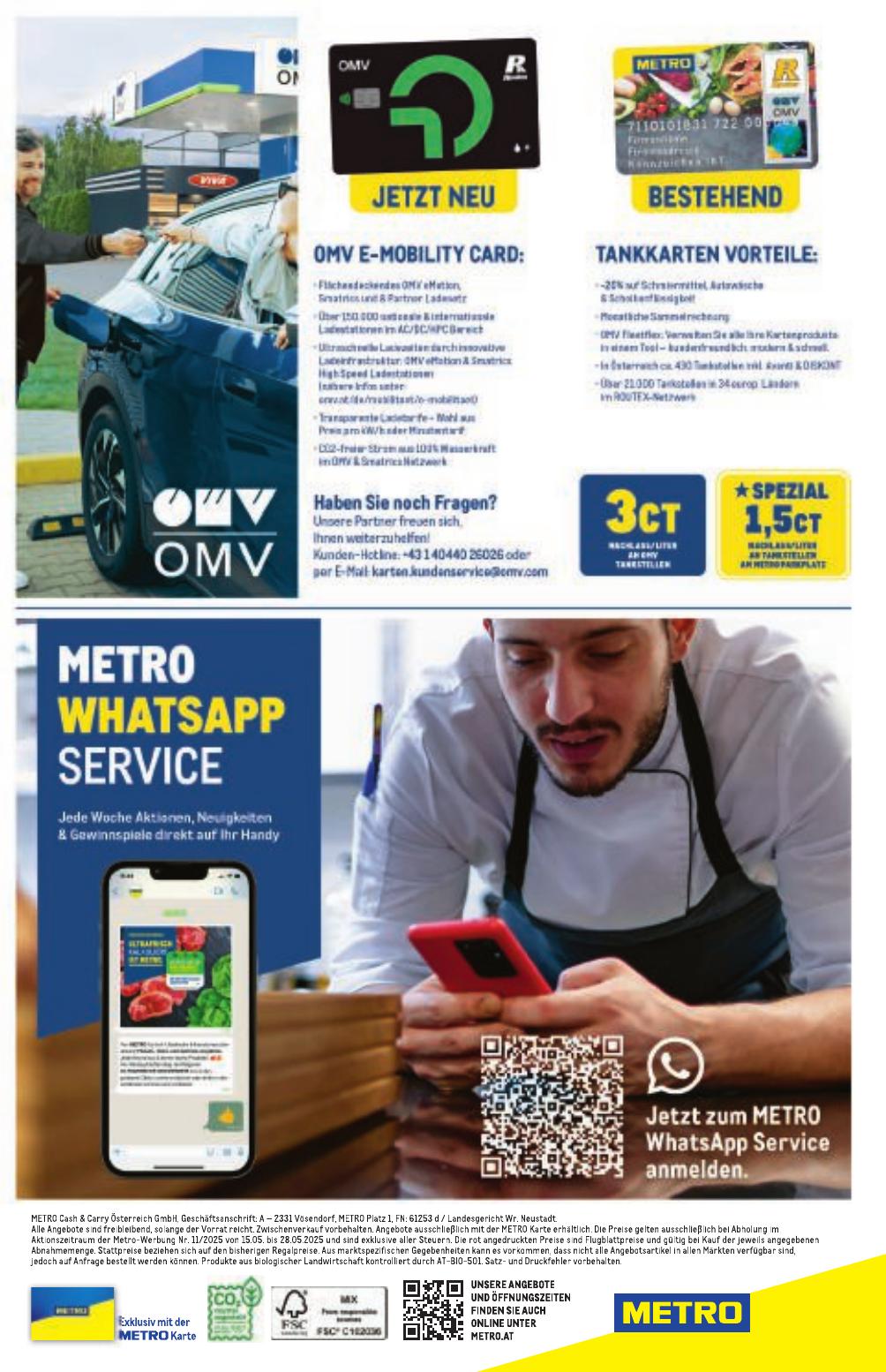 Metro Grosse Marken flyer page