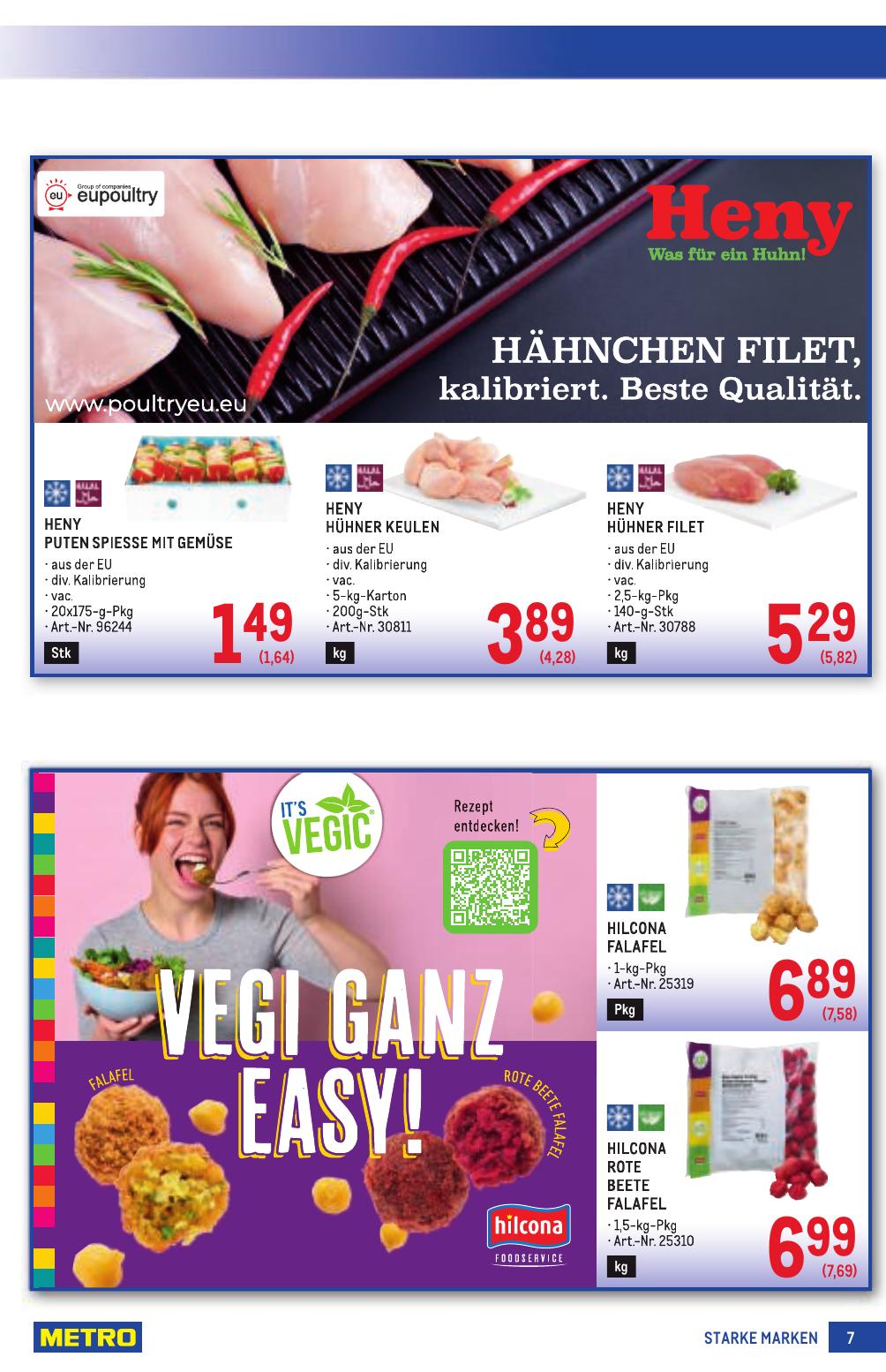 Metro Grosse Marken flyer page
