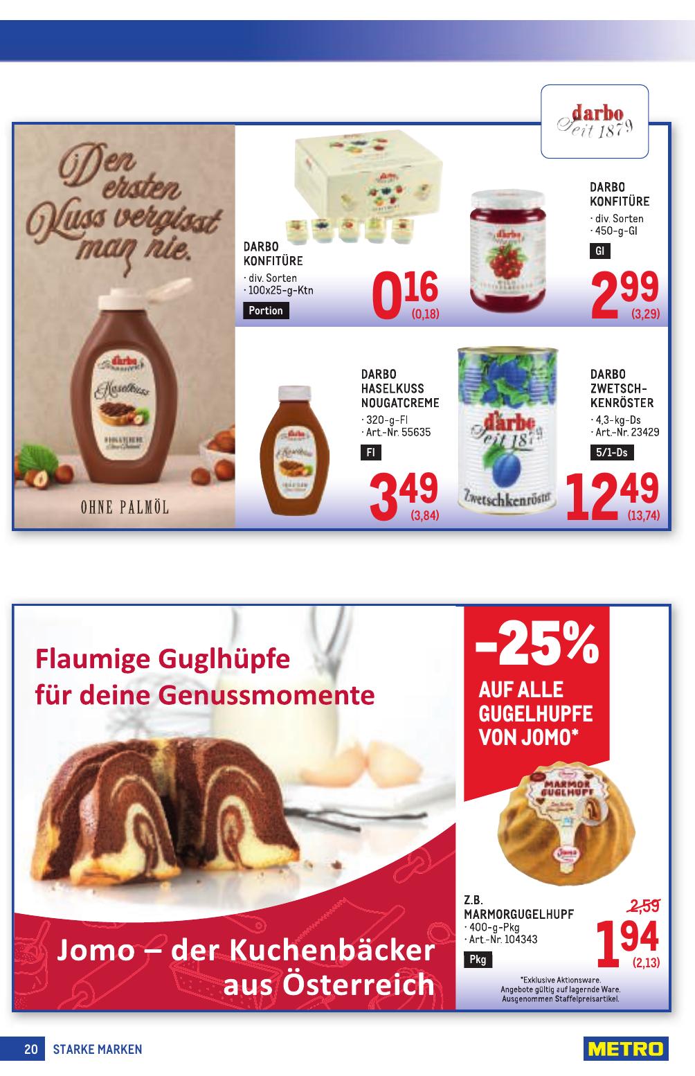 Metro Grosse Marken flyer page