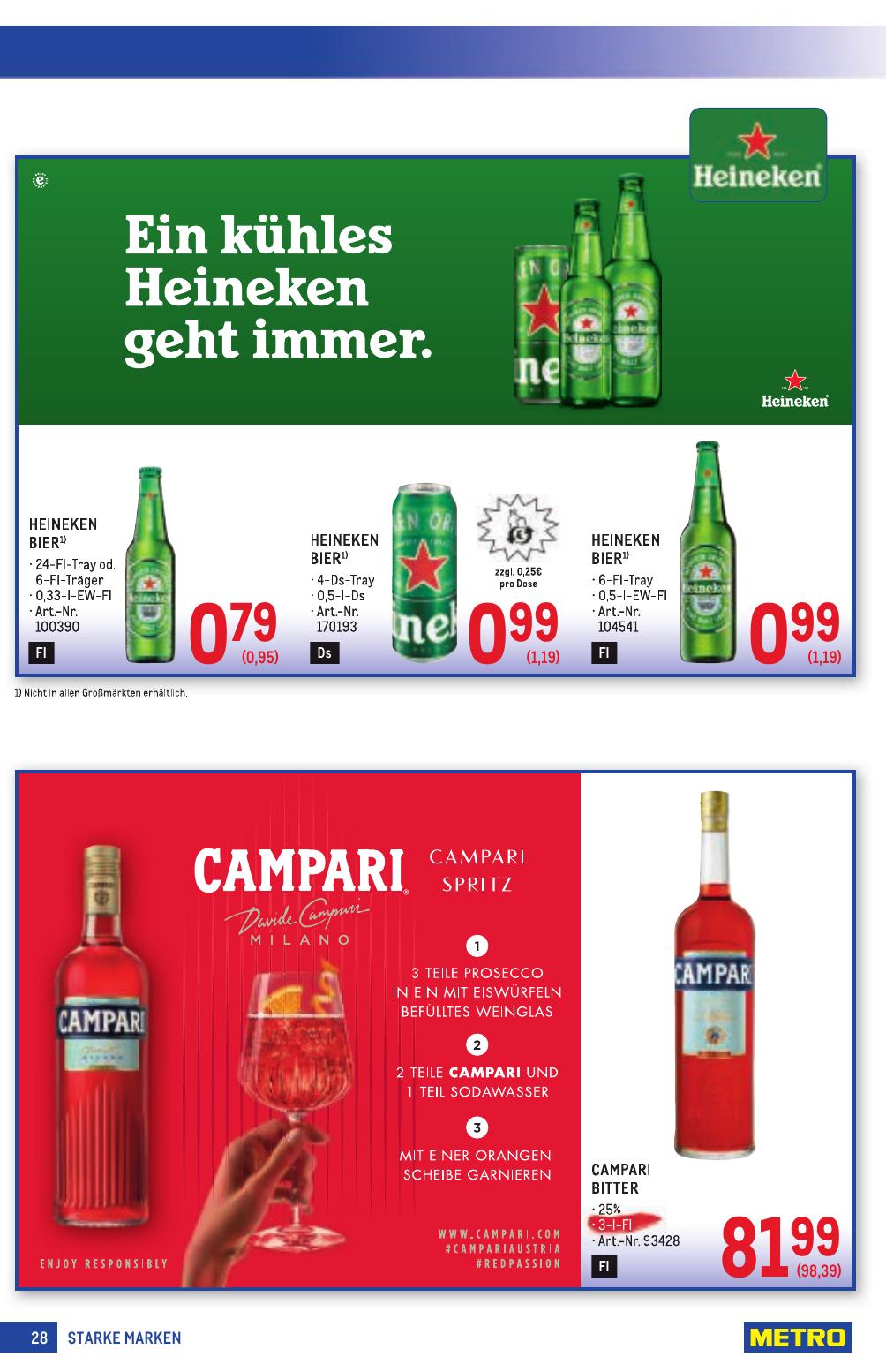 Metro Grosse Marken flyer page