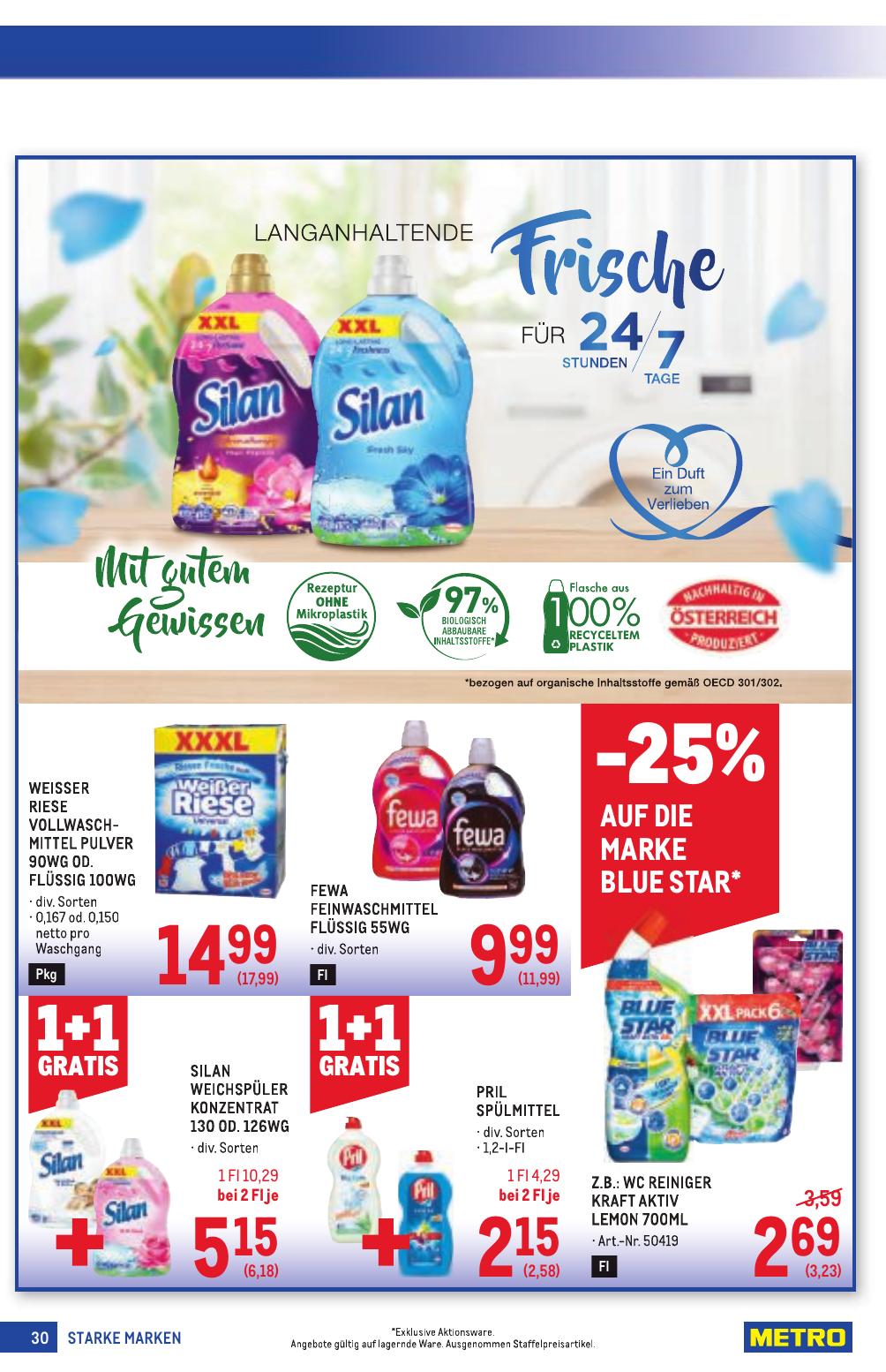 Metro Grosse Marken flyer page