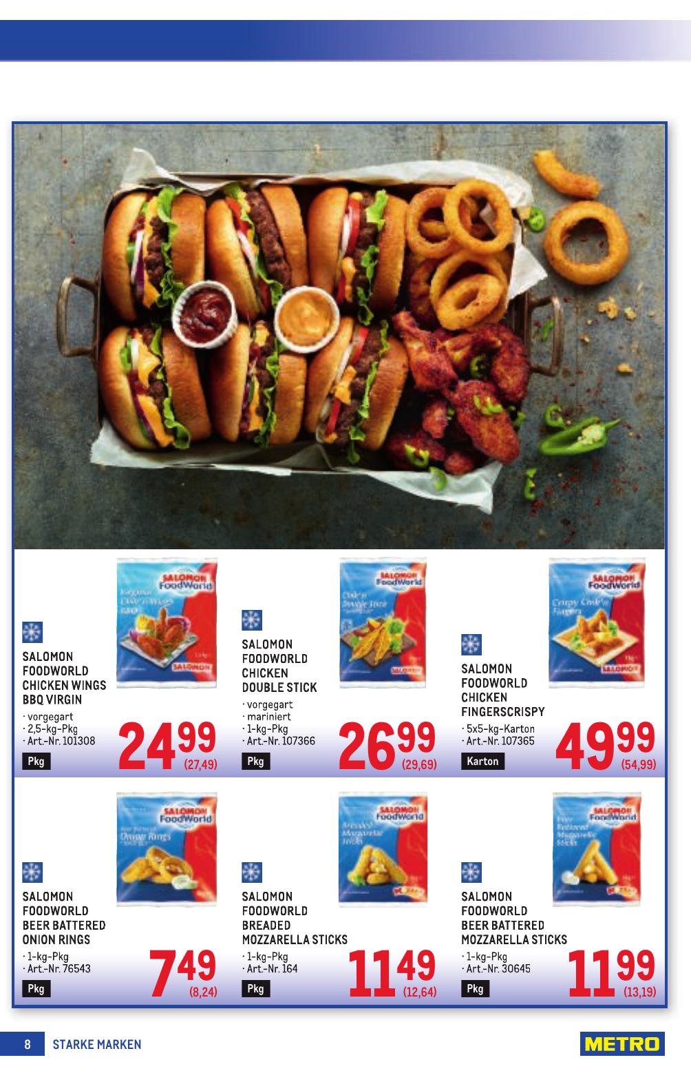 Metro Grosse Marken flyer page