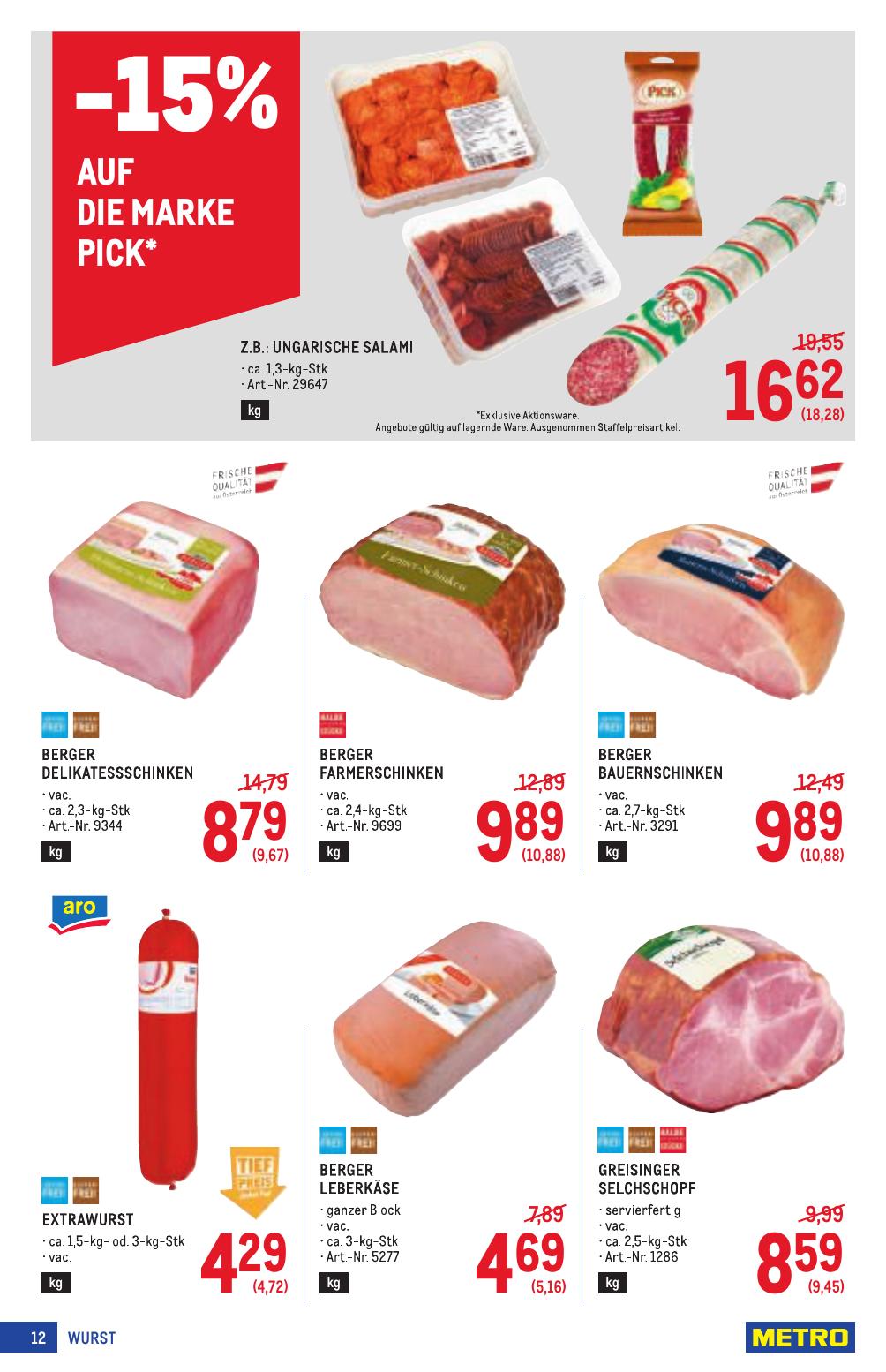 Metro Profi flyer page