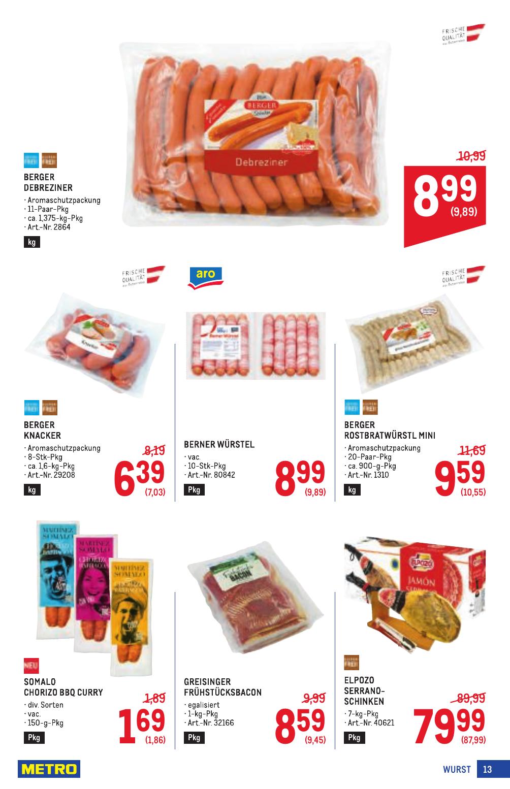 Metro Profi flyer page