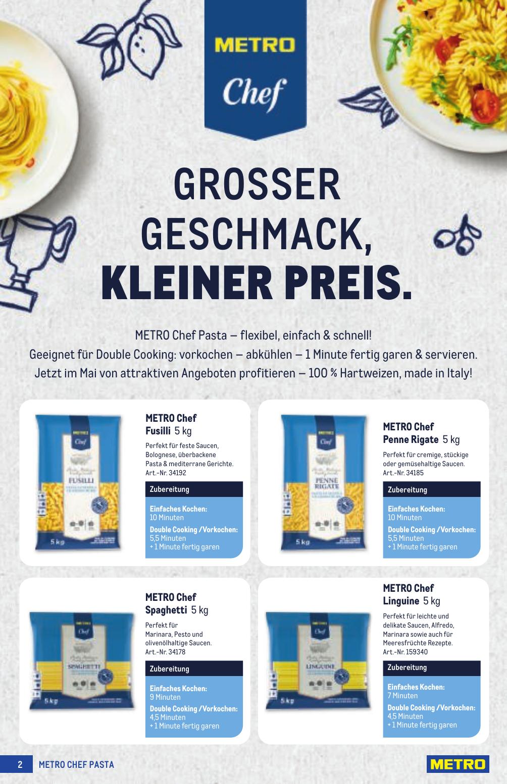 Metro Profi flyer page