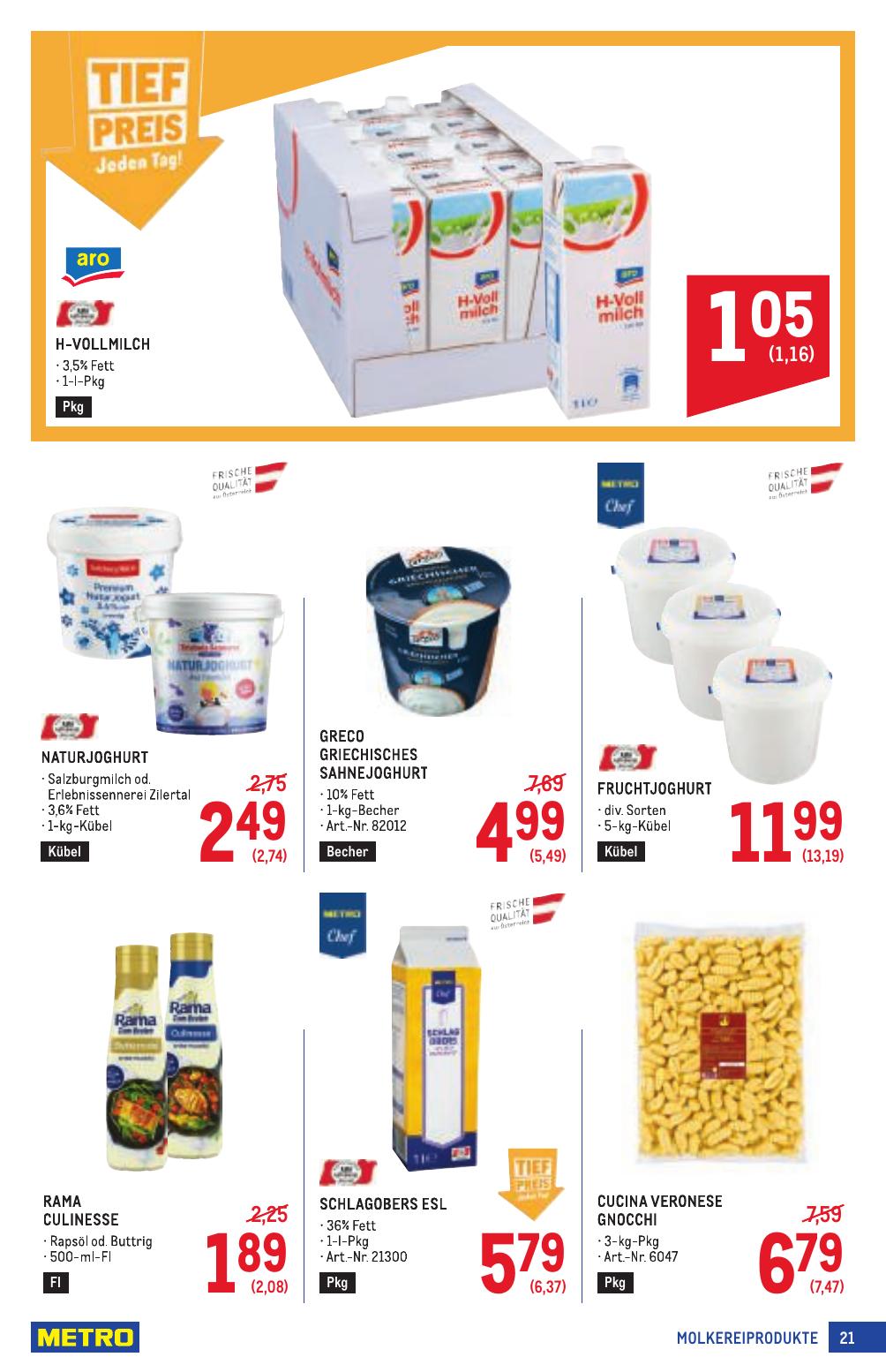 Metro Profi flyer page