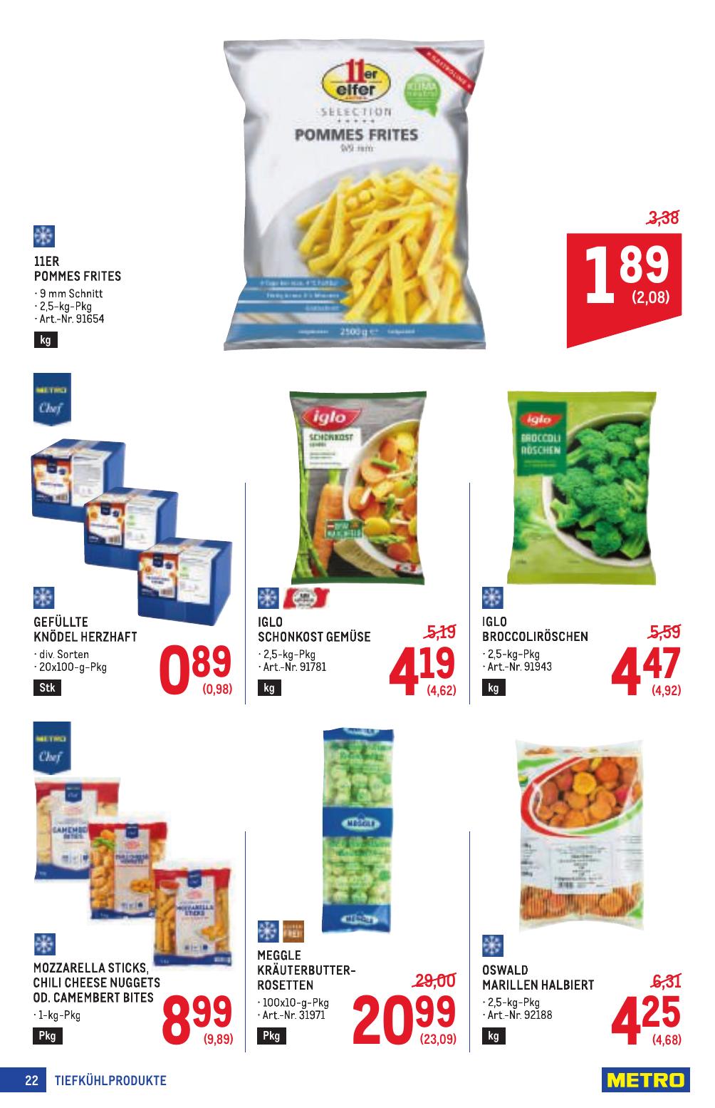 Metro Profi flyer page