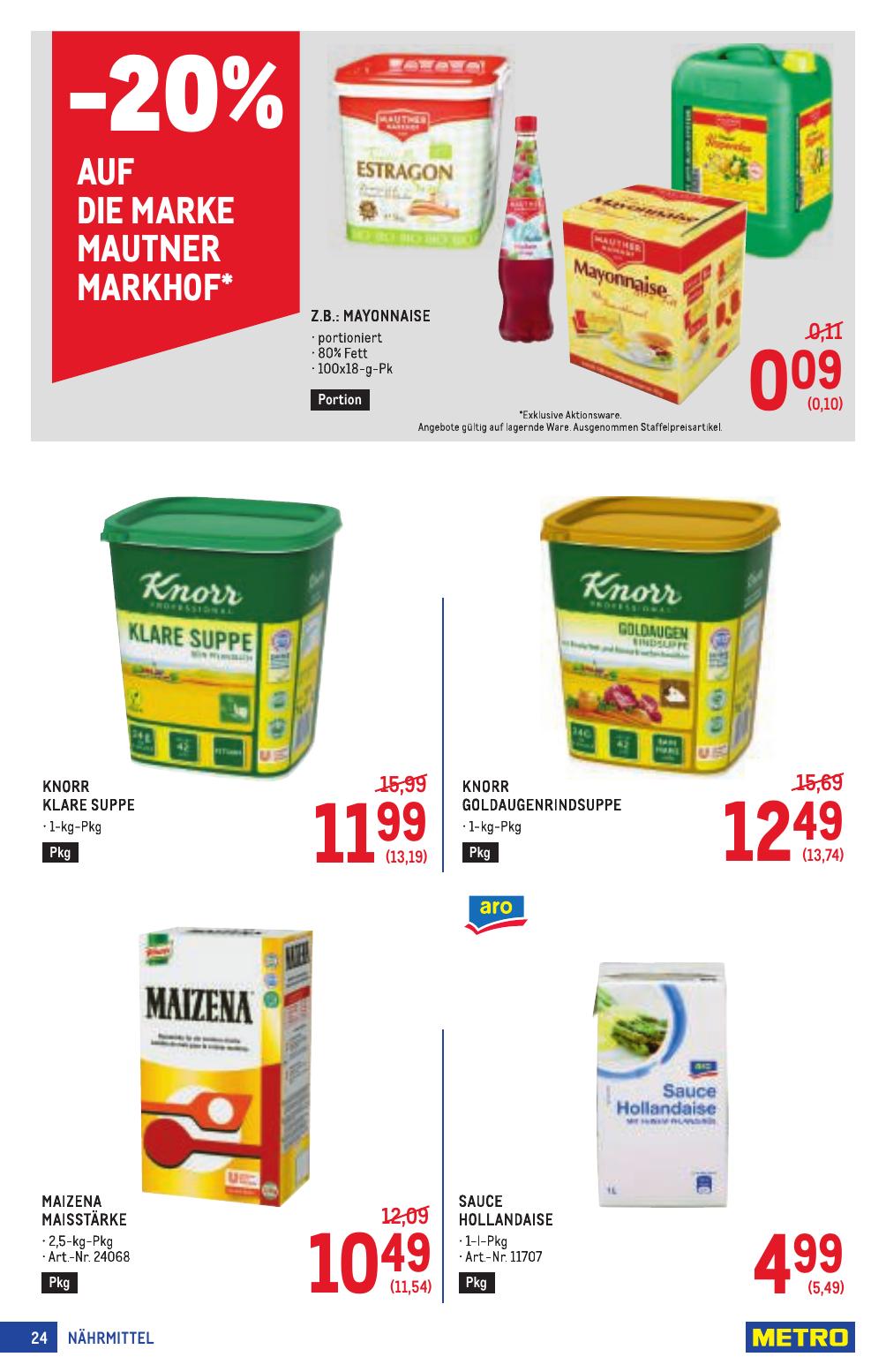 Metro Profi flyer page