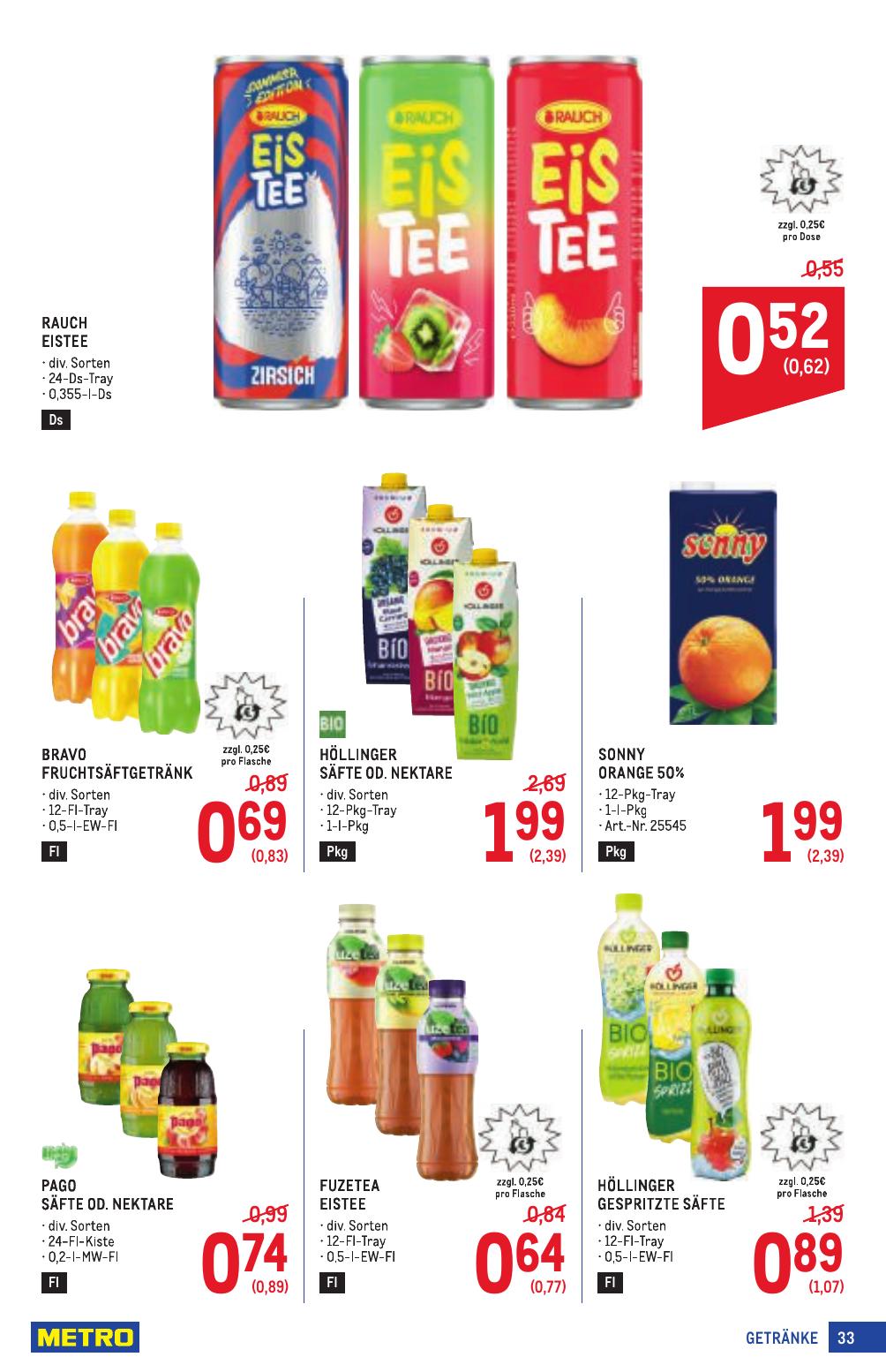 Metro Profi flyer page