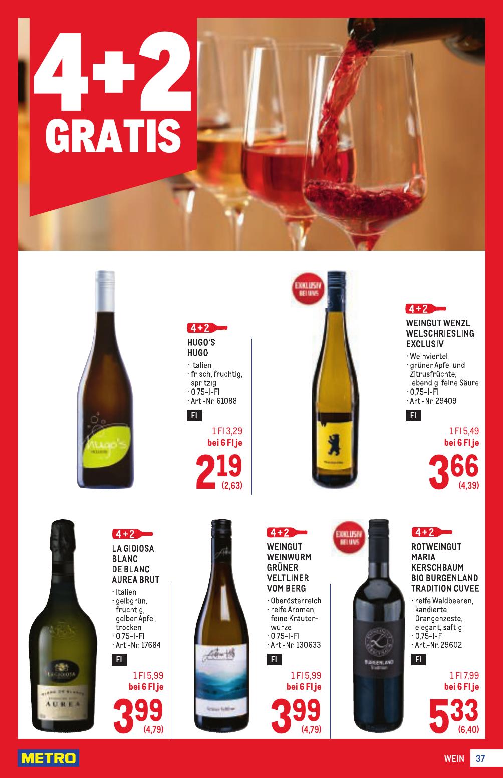 Metro Profi flyer page