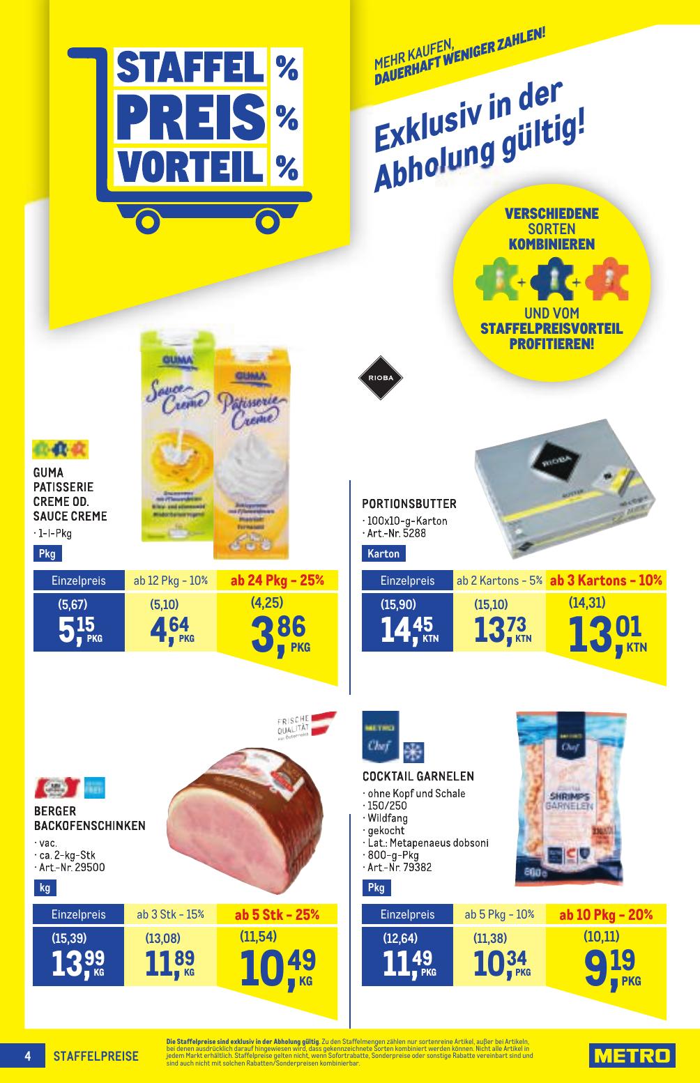 Metro Profi flyer page