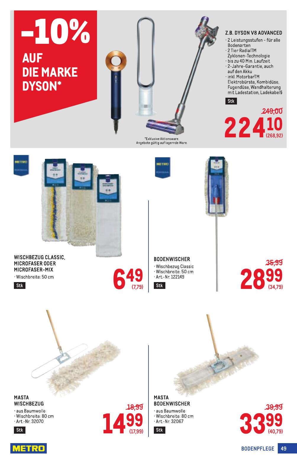 Metro Profi flyer page
