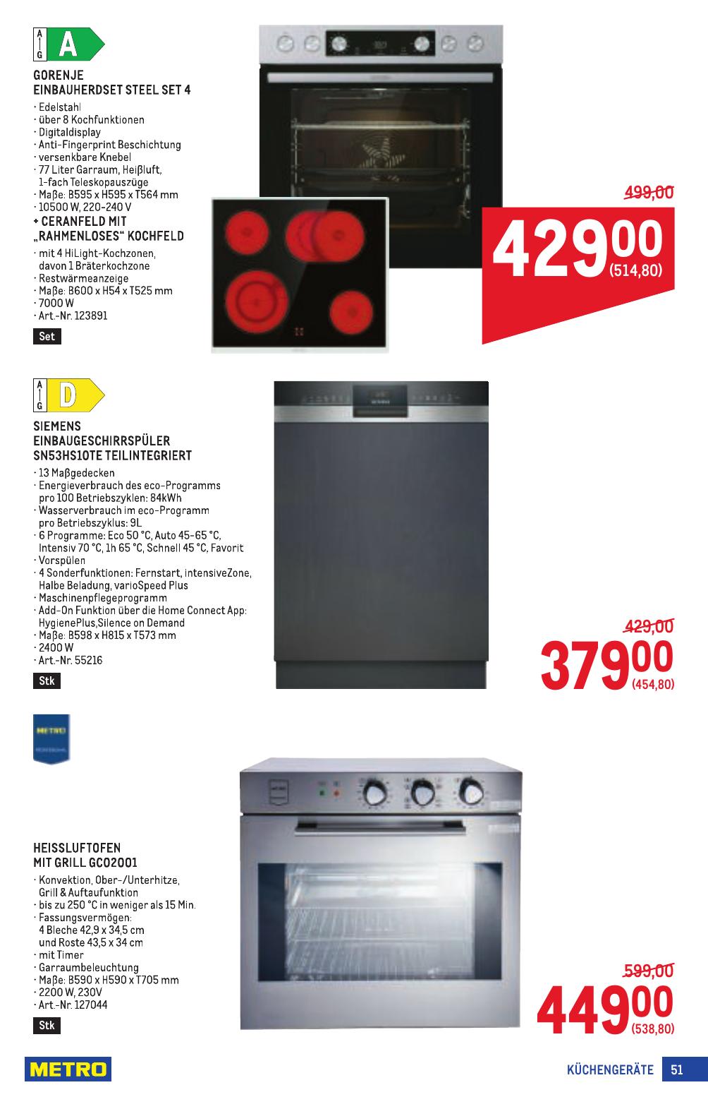 Metro Profi flyer page