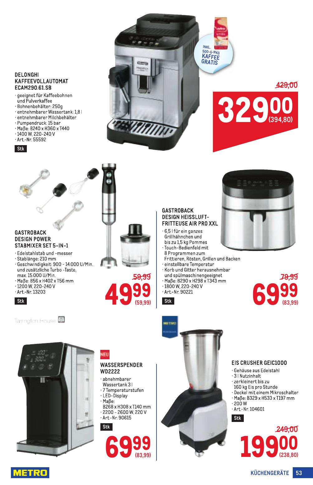 Metro Profi flyer page